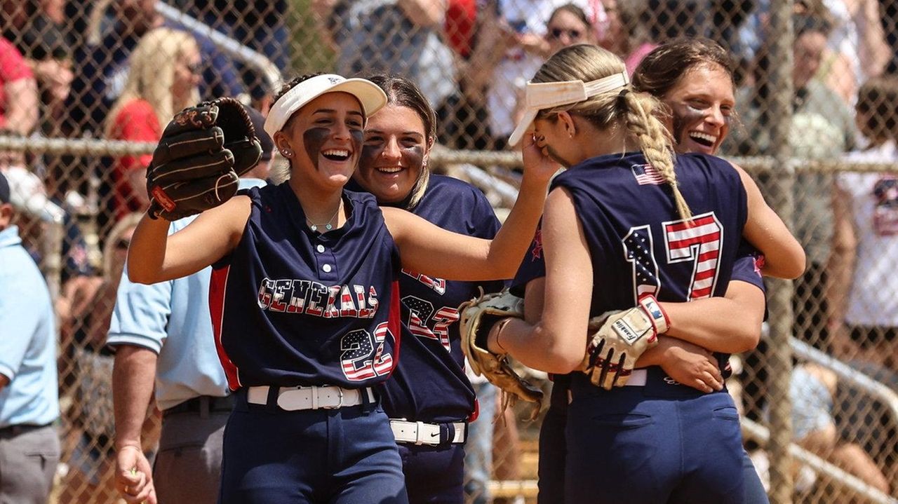 Nassau Class A softball final MacArthurClarke photos Newsday