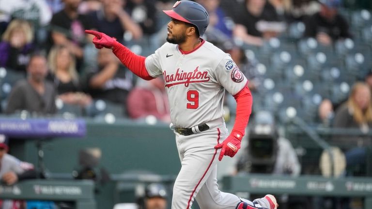 Call, Candelario start game with homers, Nats beat Rox 10-5 - Newsday