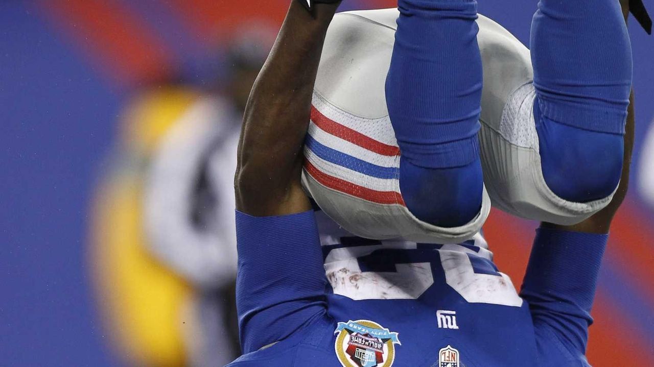 The New York Giants' David Wilson Sure Likes Doing Backflips