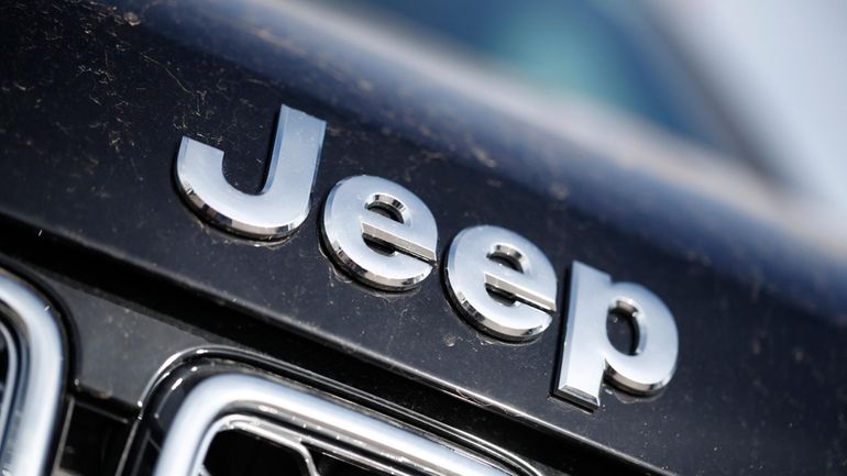 The Jeep logo is shown in the south Denver suburb...