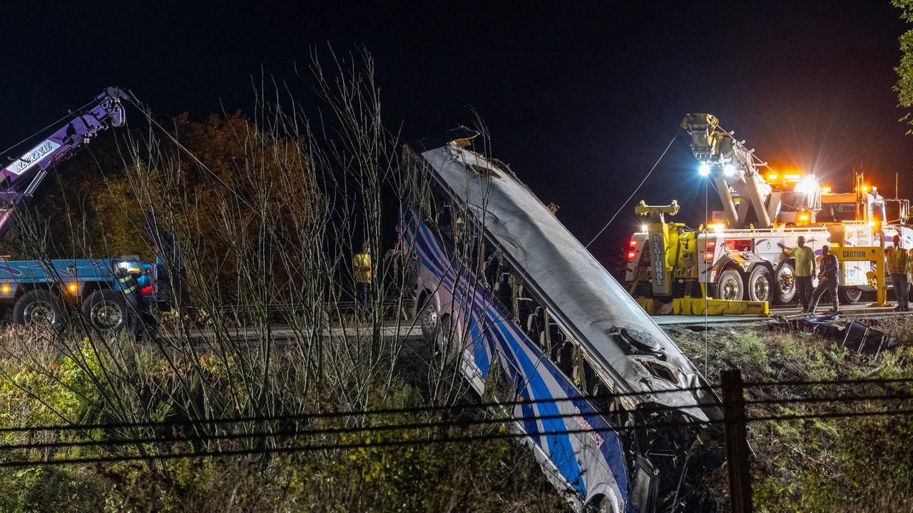 Farmingdale High School bus crash update Five students in critical