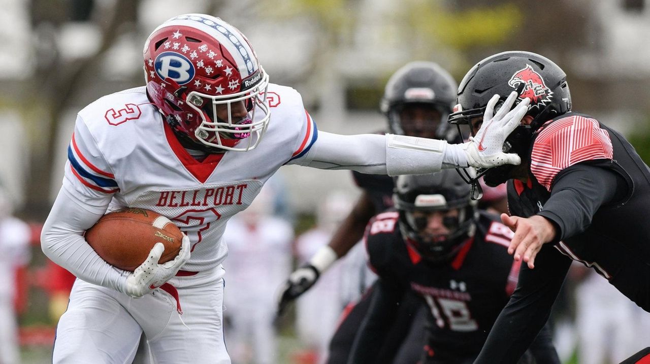 Ka'Shaun Parrish, defense key Bellport football's semifinal win over