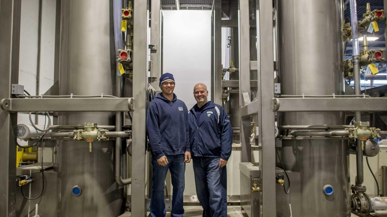 Hicksville and Canadian ice companies, former rivals, combine forces