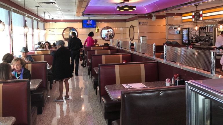The Majestic Diner in Westbury reopened on April 15 after a...