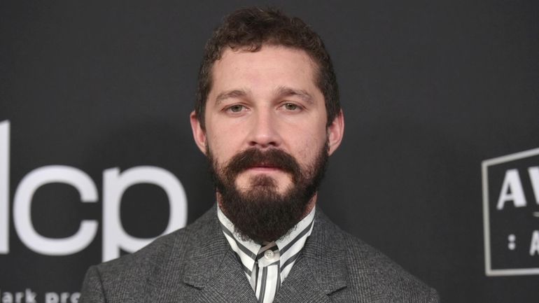 In this Nov. 3, 2019, file photo, Shia LaBeouf arrives...