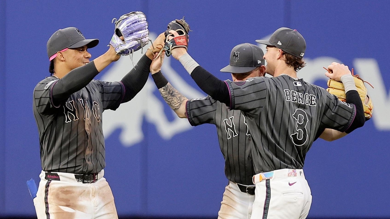 Mets' A.J. Ewing, Carson Benge have eliminated the squad's outfield question marks