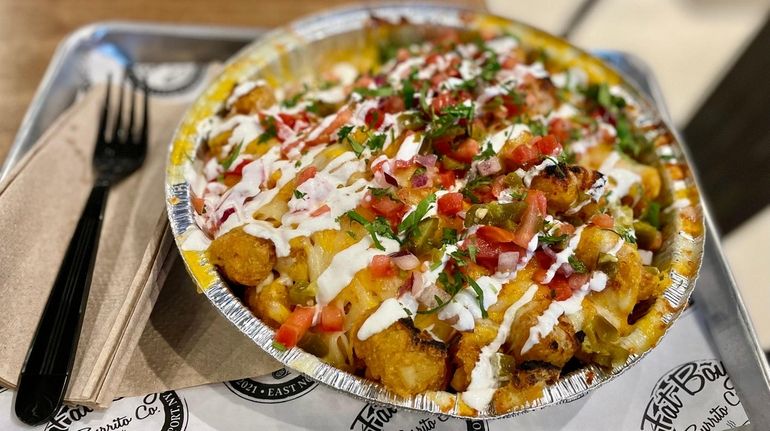 "Totchos" are one of shareable plates at Fat Boy's Burrito...