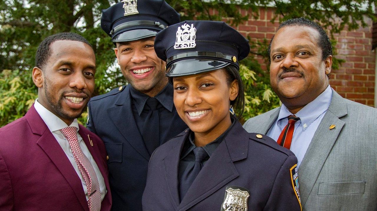 Blue is in the blood of new NYPD academy grad from Long Island