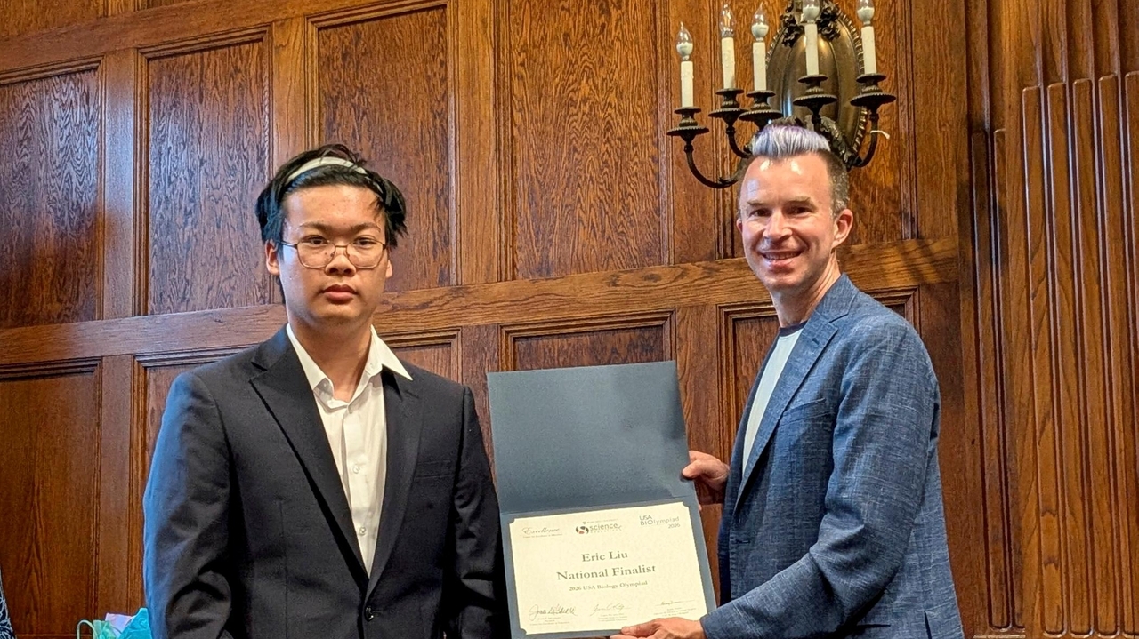 Ward Melville student wins silver at International Biology Olympiad