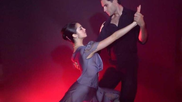 Performers from Tango Buenos Aires dance the tango. 2009. Credit:...