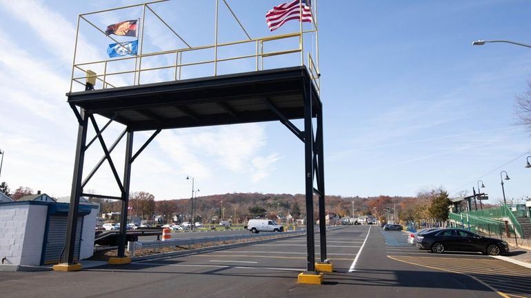 Firemen's Field, the biggest parking lot in downtown Oyster Bay,...