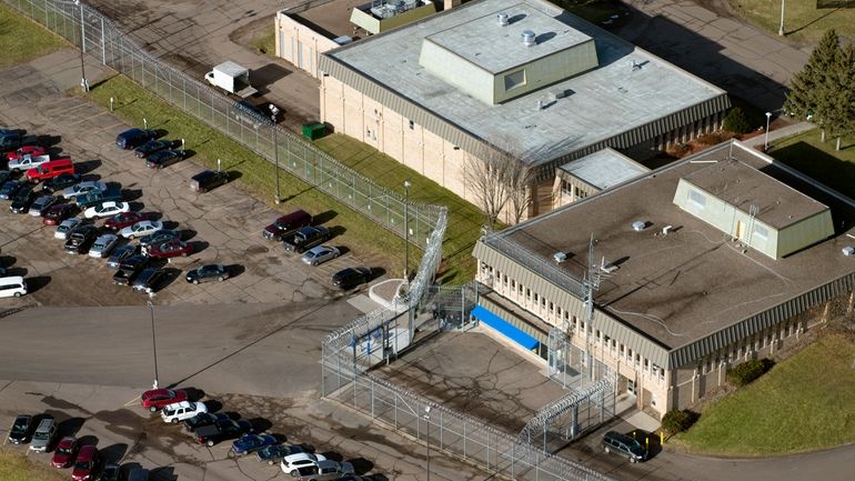 This aerial photo shows Lincoln Hills juvenile prison on Dec....