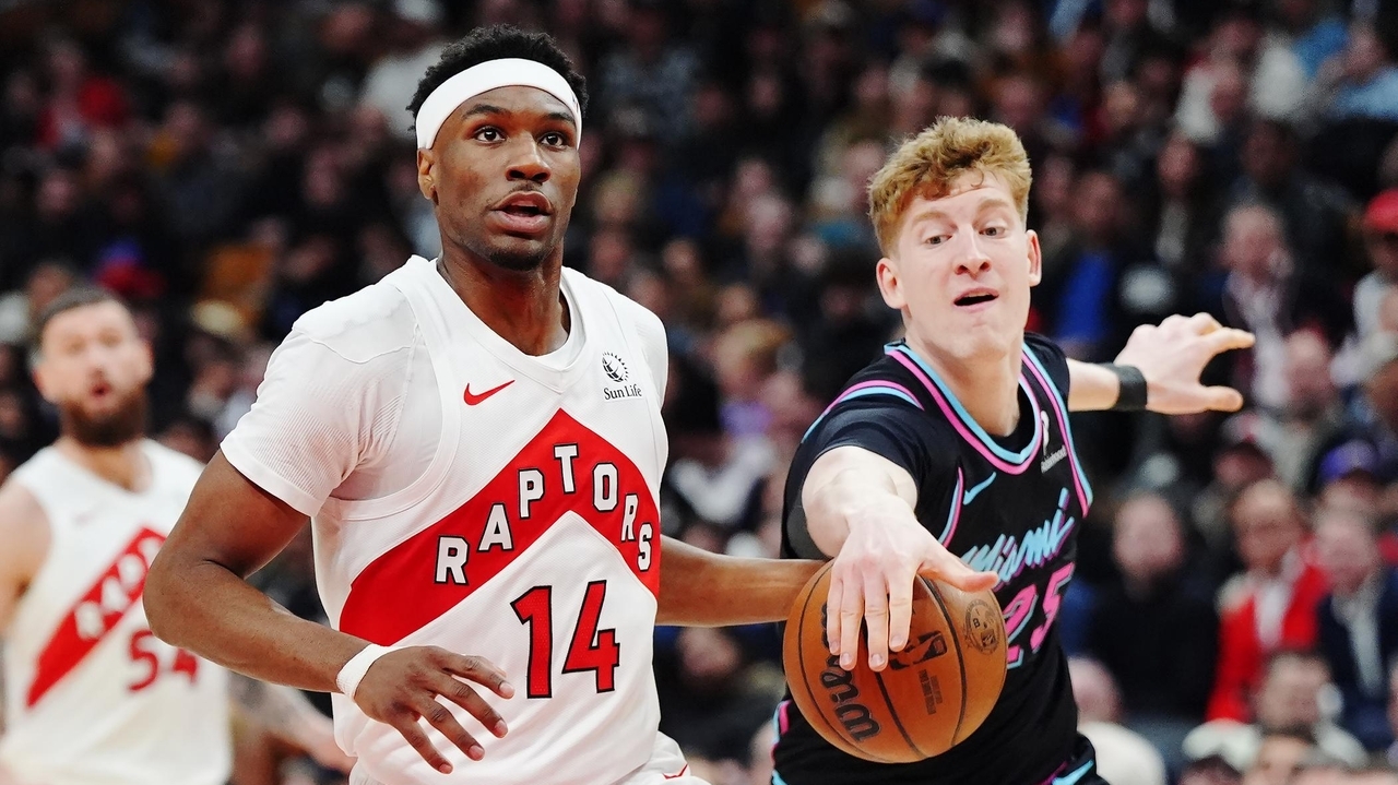 Raptors roll past Heat 121-95, an outcome that locks Miami into the ...
