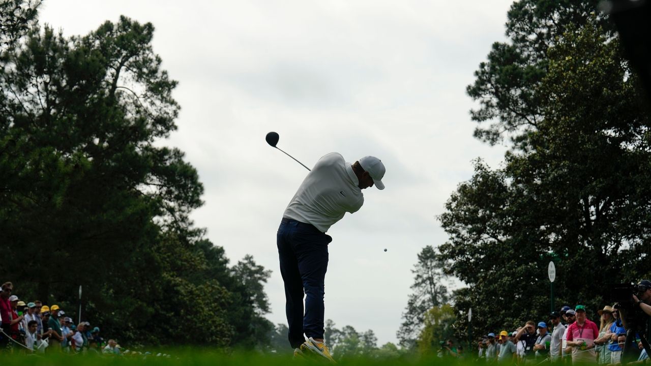 Koepka leads with play suspended at The Masters Newsday