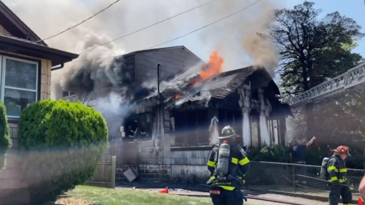 Firefighter suffers 2nddegree burns battling fire that destroyed