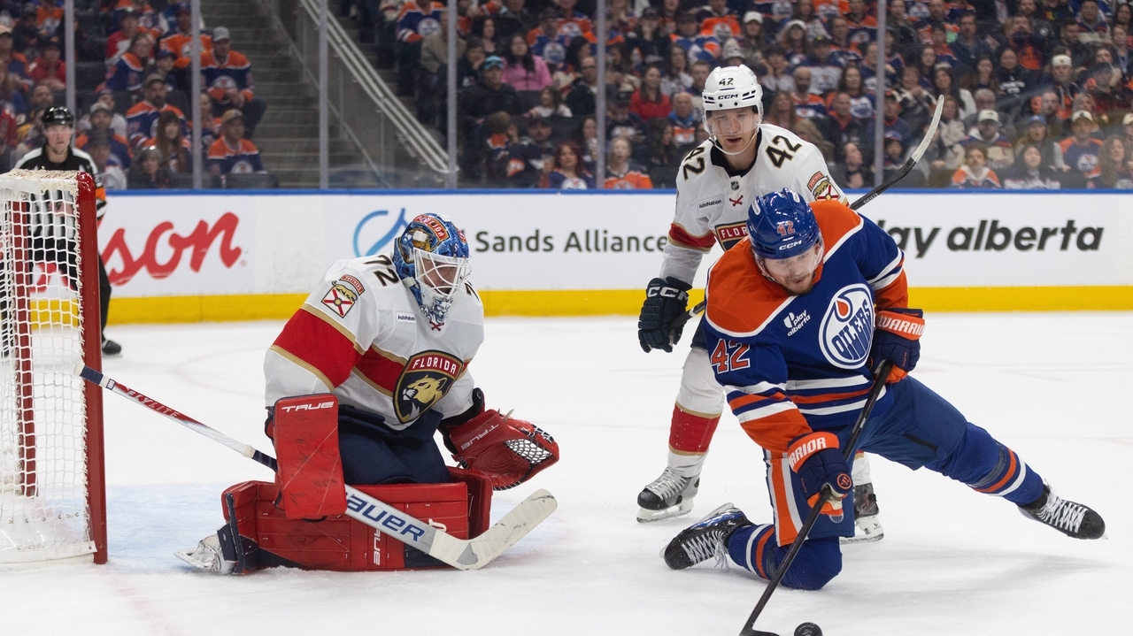 Sergei Bobrovsky perfect in net as Panthers blank Oilers 4-0 - Newsday