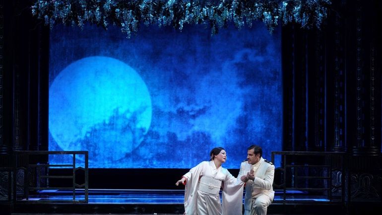 This image released by LA Opera shows Karah Son as...