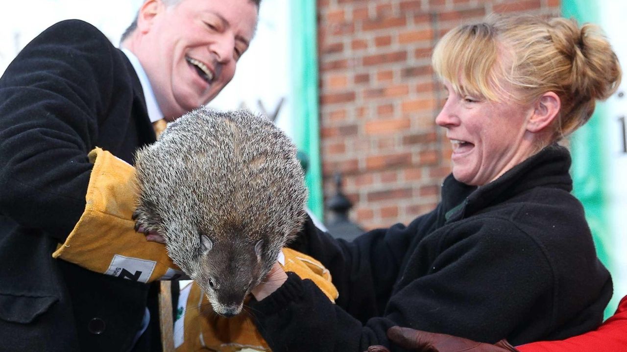 De Blasio won't be asked to handle groundhog after death last year