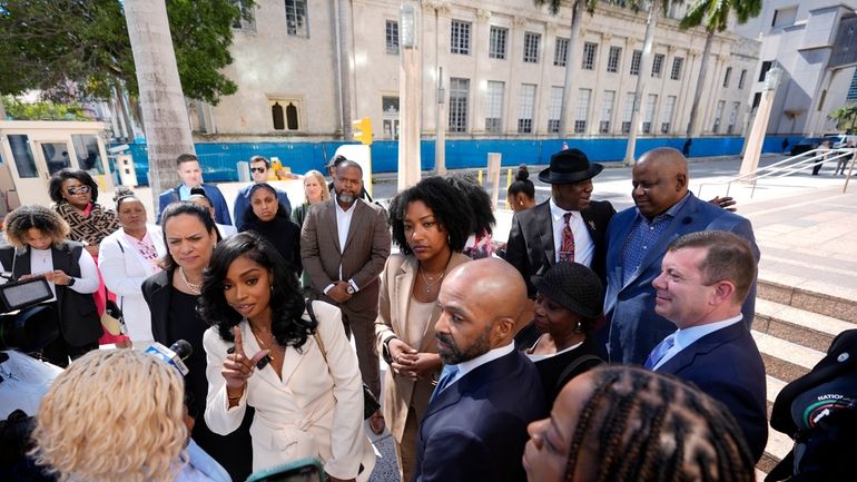 Co-founders and CEOs of The Fearless Fund Arian Simone, center...