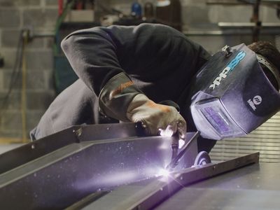 Zachary Hofer, of Hoferbuilt, which specializes in welding based in...