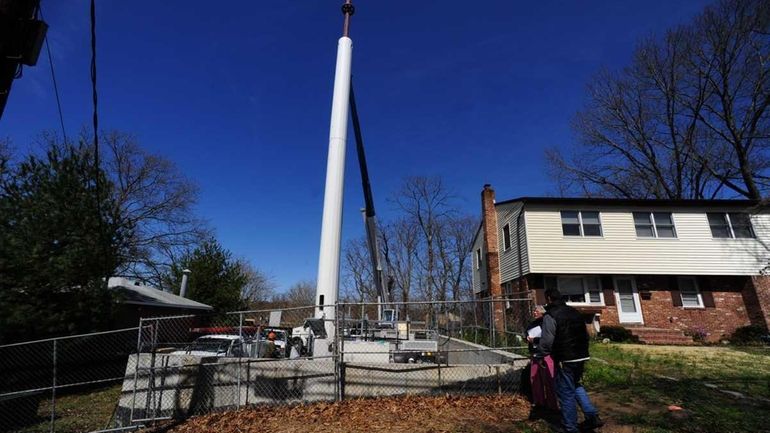 Residents Joe Giunta and Barbara Mallon, both with Stop the...