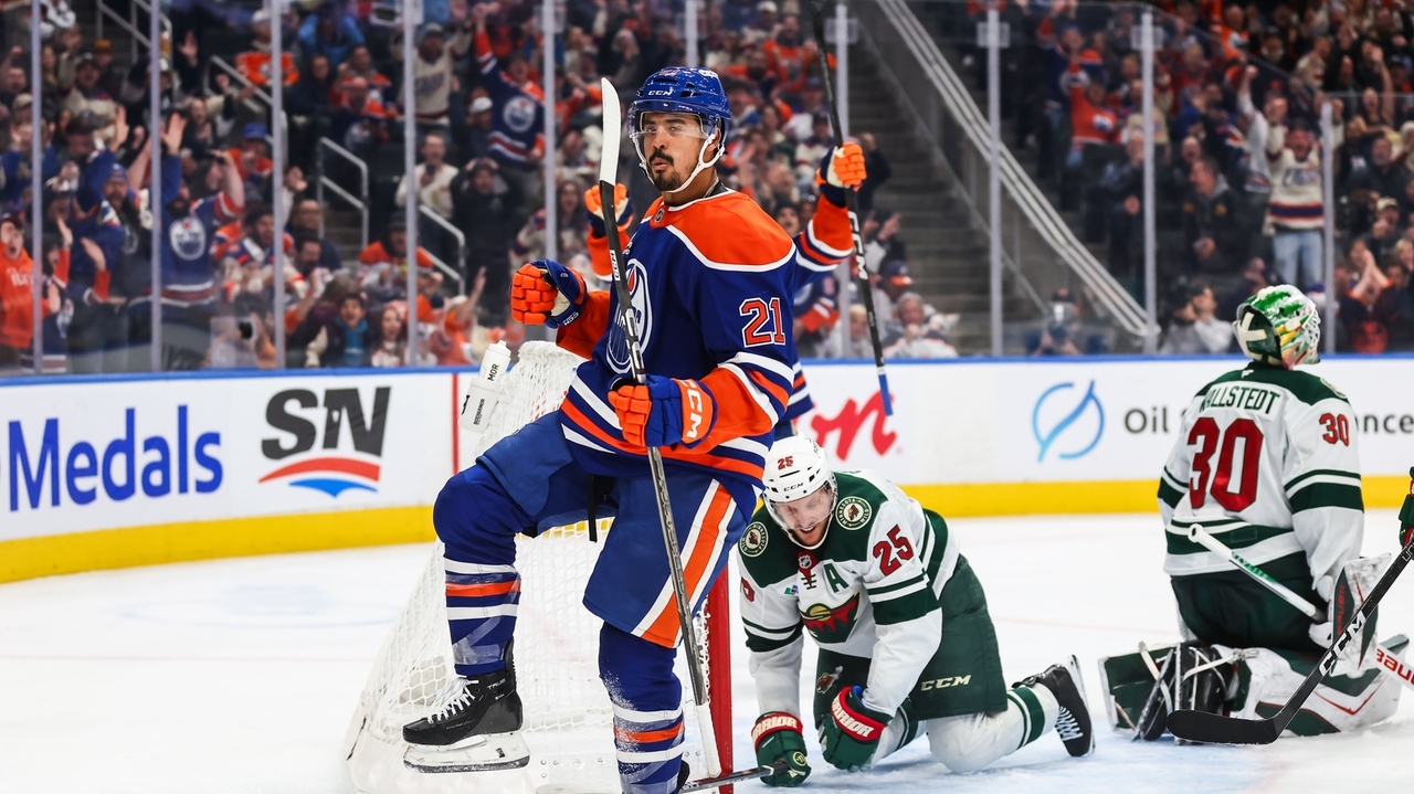Bouchard scores in OT to lift the Oilers past the Wild, 4-3 - Newsday
