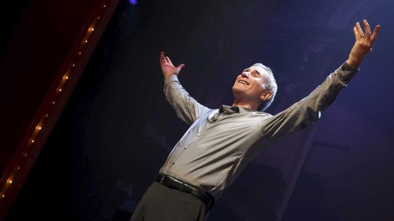 Jim Dale at Laura Pels Theatre in "Just Jim Dale,"...