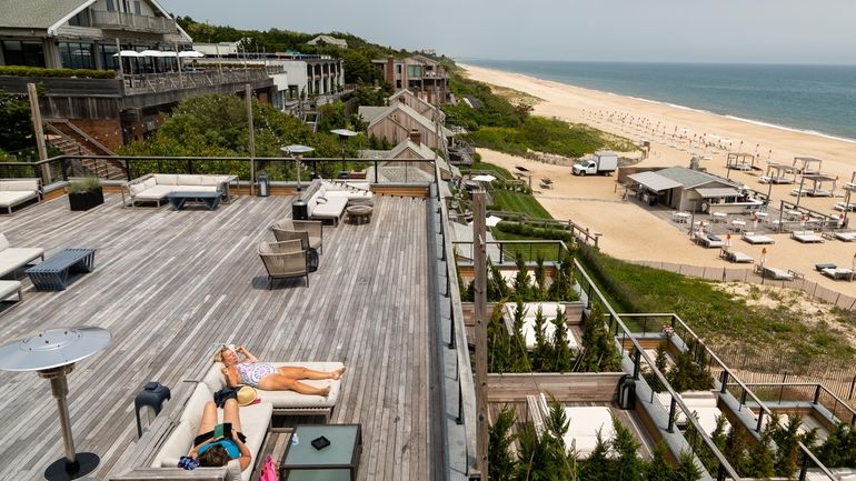 Gurney's Montauk Resort & Seawater Spa in Montauk, shown in June...