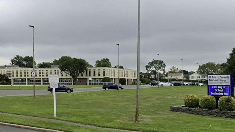 A health teacher at Howard B. Mattlin Middle School in...