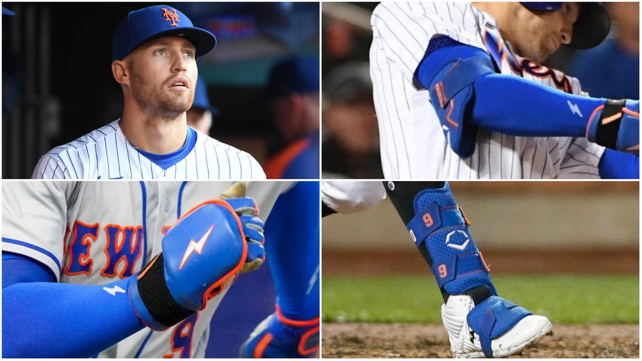 Nimmo: My arm gets knocked because Mets play it safe
