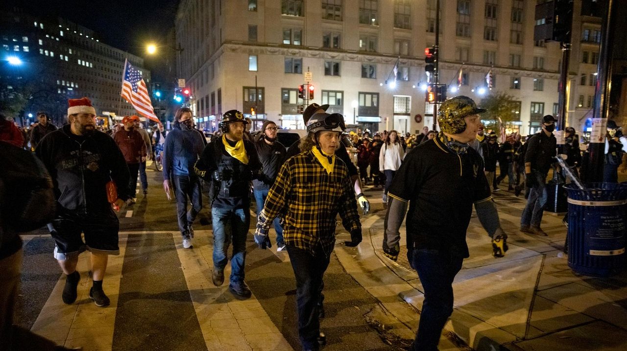 Nearly 30 arrested after clashes at Trump supporters rally - Newsday