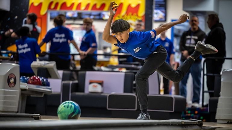 North Babylon freshman Nick Vuono bowled a 300 and set...