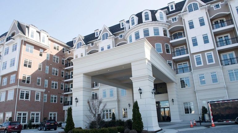 The Vanderbilt, a luxe rental complex in Westbury built by...