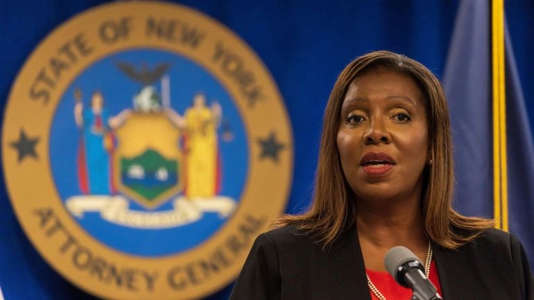 New York Attorney General Letitia James



	 