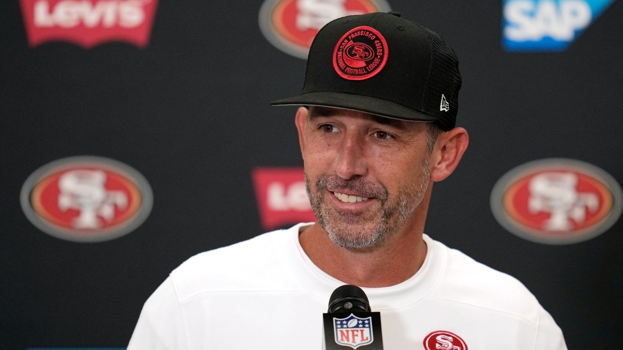 kyle shanahan 49ers hat black