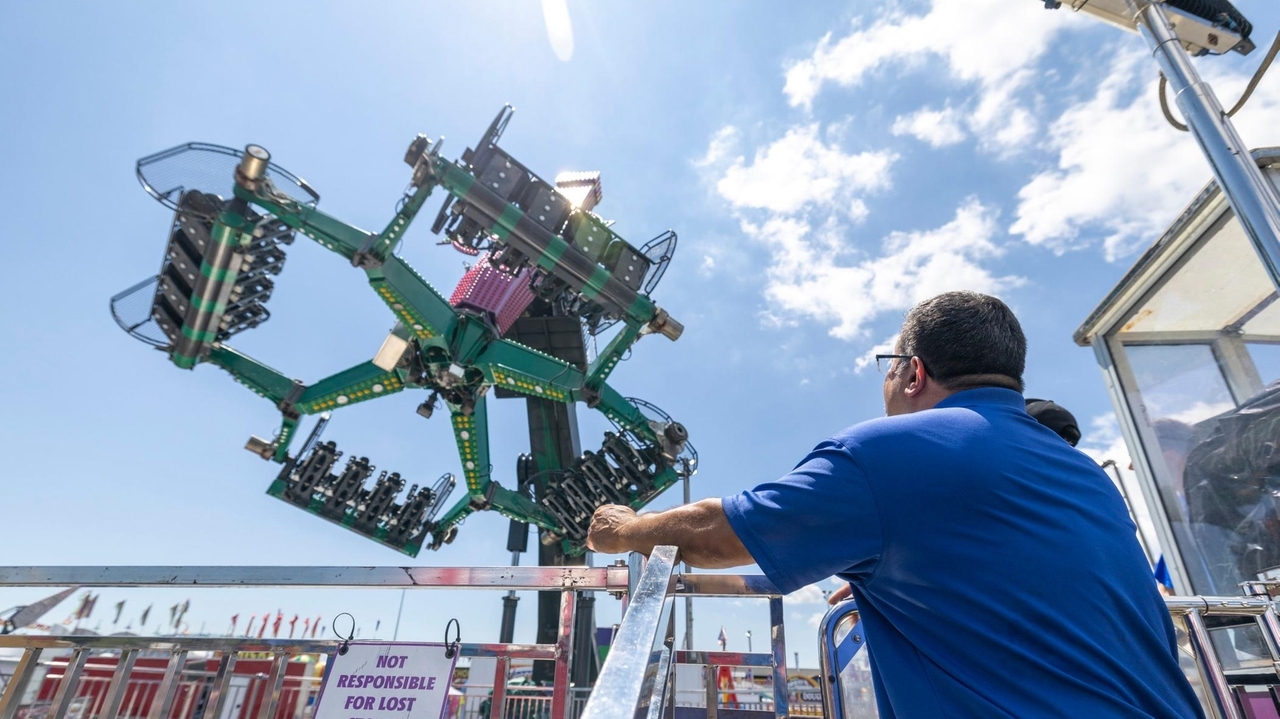 At the Empire State Fair in Uniondale, ride inspectors have safety on ...