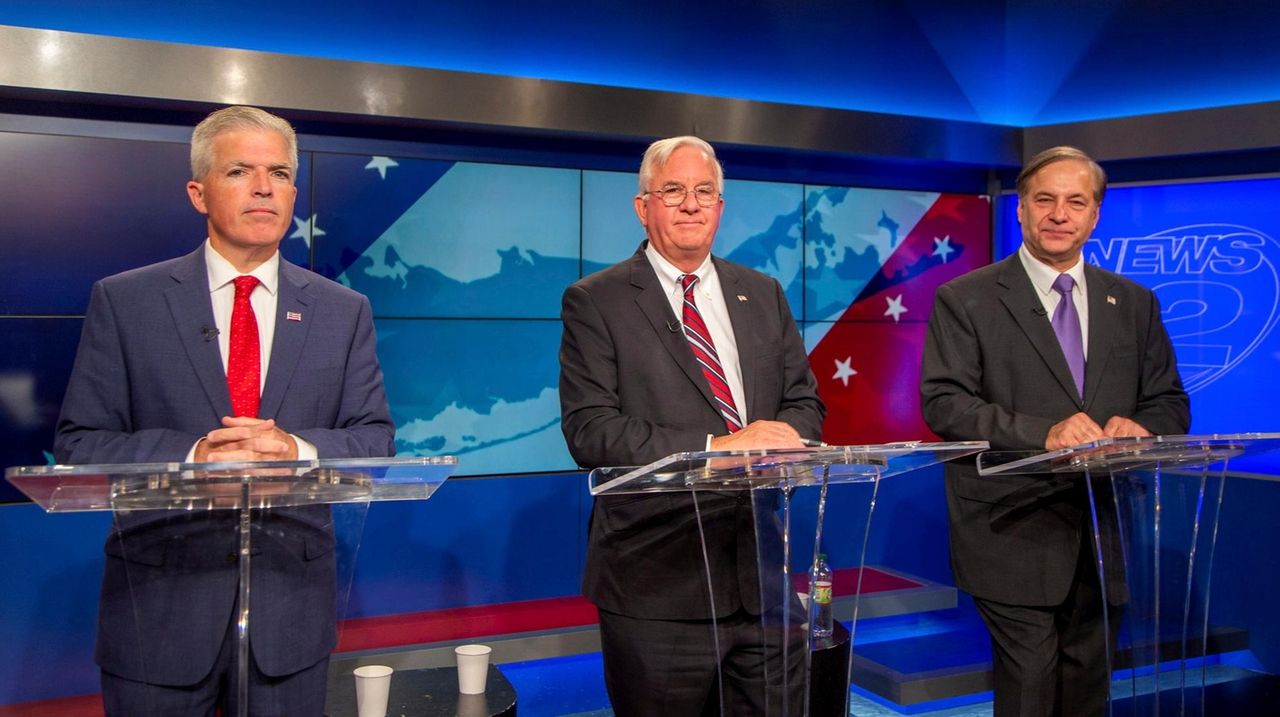 County executive candidates debate over Suffolk's fiscal condition