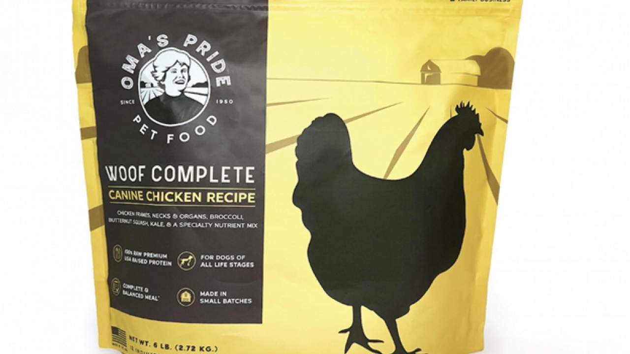 One lot of Oma's Pride dog food recalled for salmonella risk