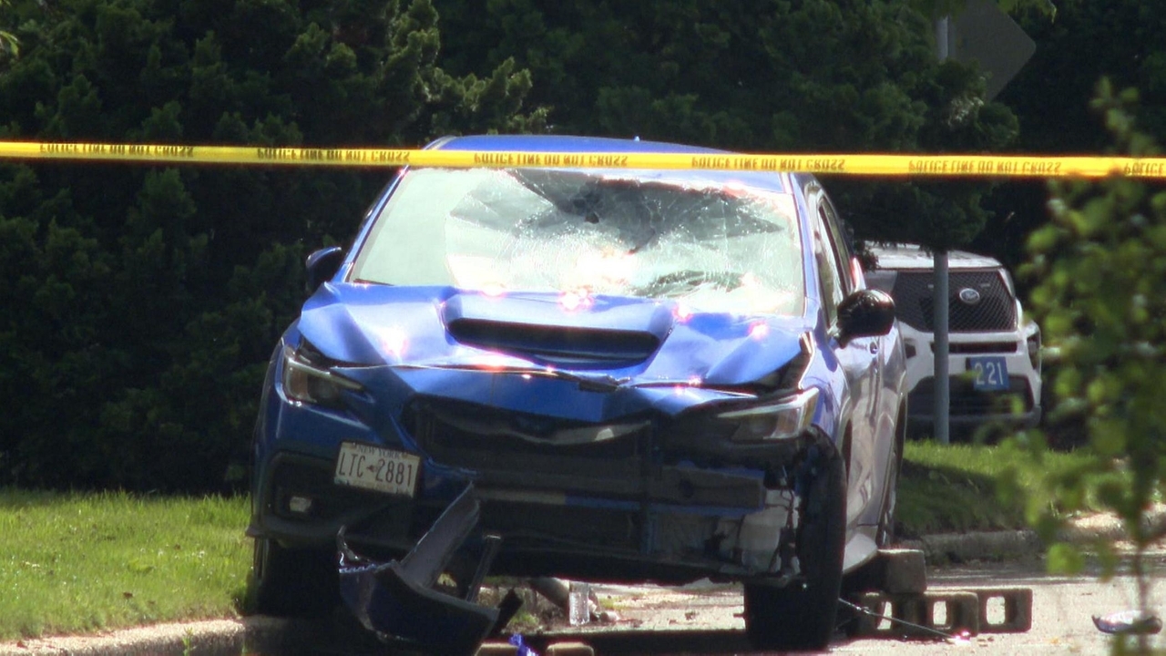Bicyclist, 75, injured after collision with car in Greenlawn - Newsday