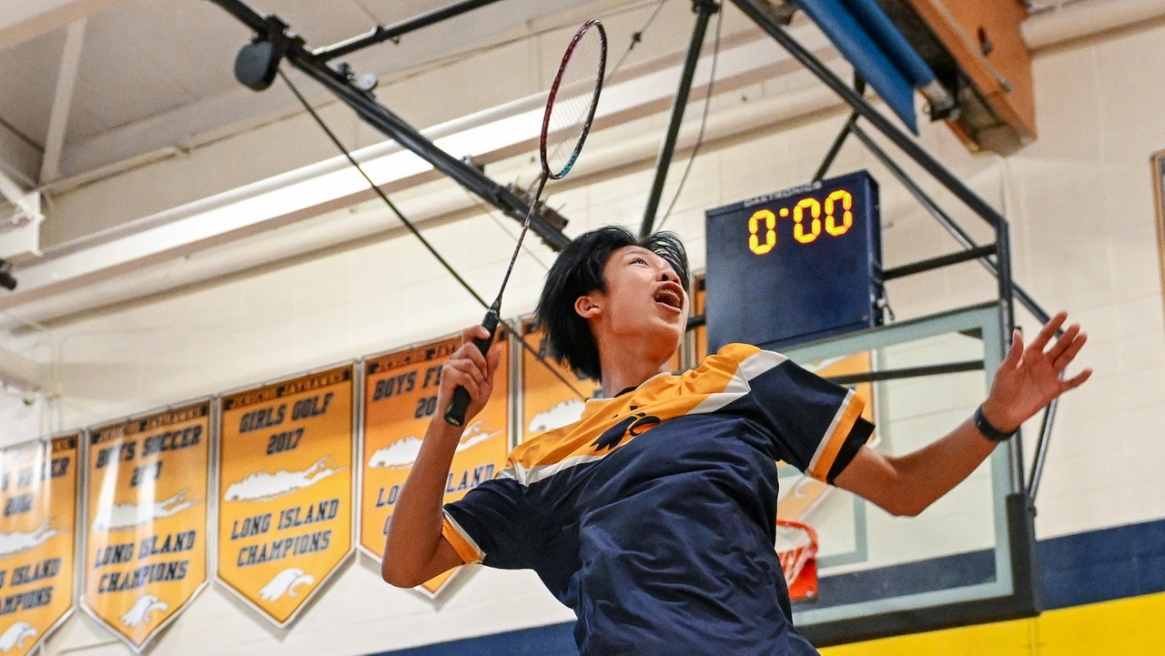Photos: Nassau boys badminton team finals