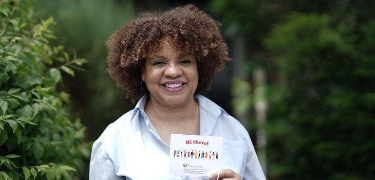 Mimi Pierre Johnson, a community activist in Elmont involved in...