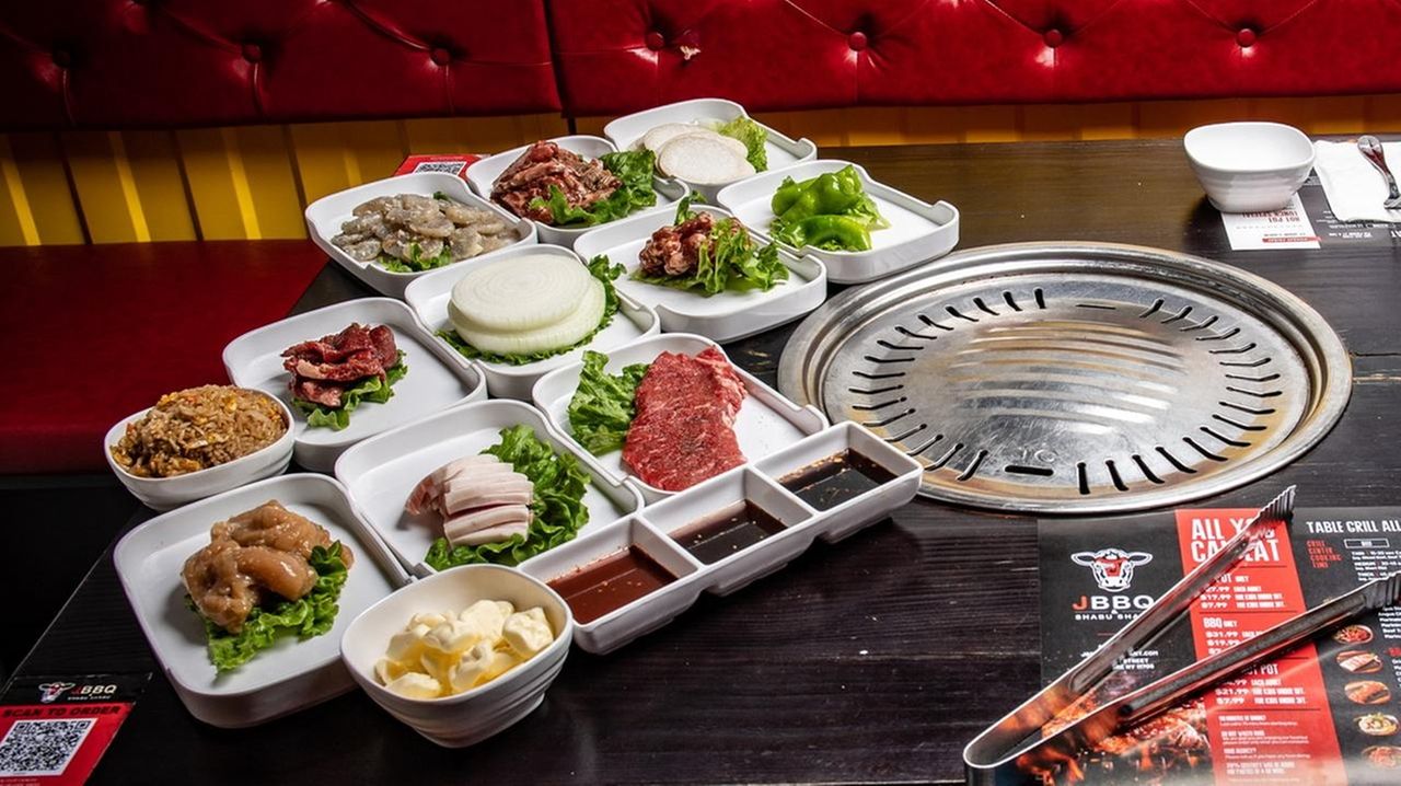 Inside Won KBBQ in Carle Place