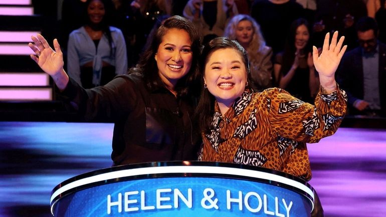 Long Island native Helen Galarza, left, and roommate Holly Sigmon won...