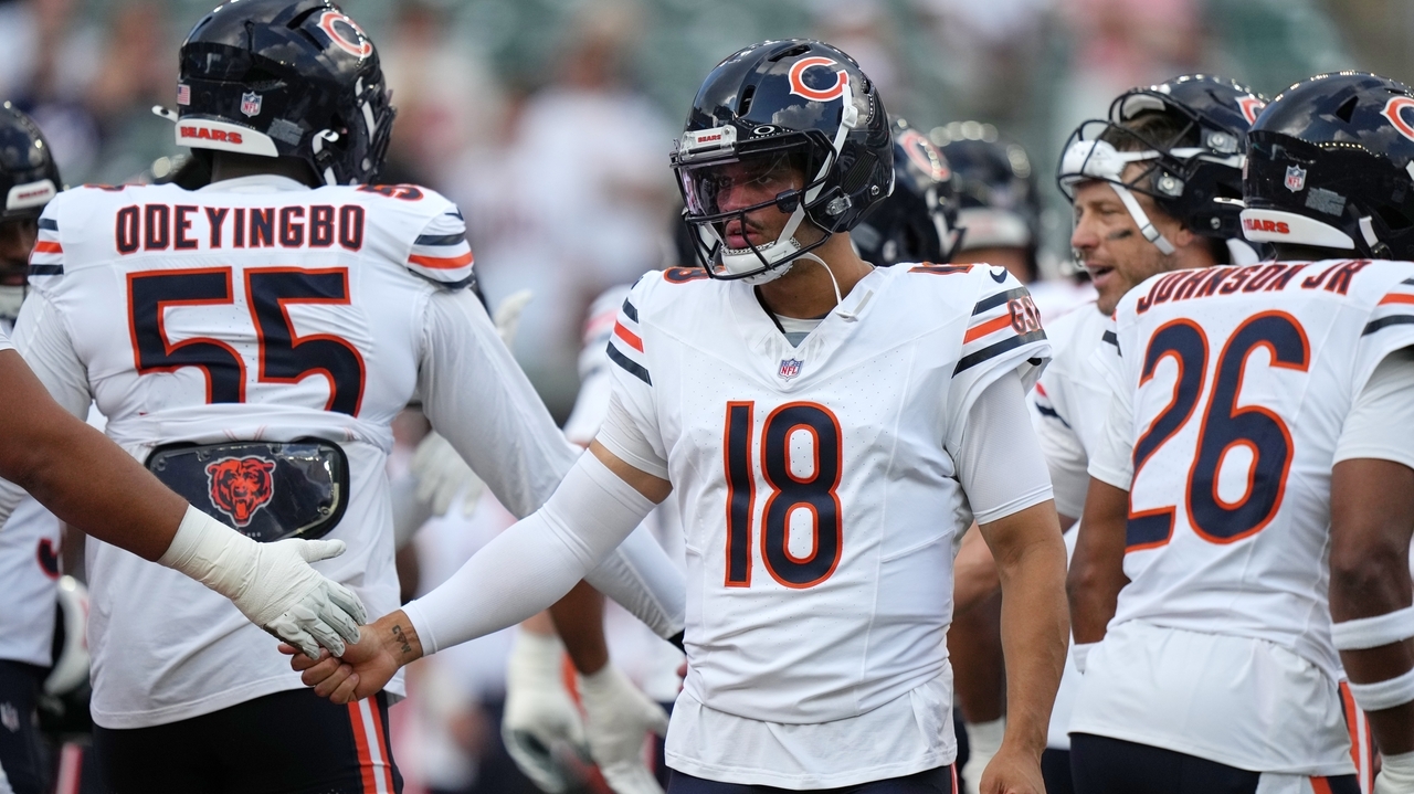 Caleb Williams elected as one of Bears captains for the 3rd straight ...