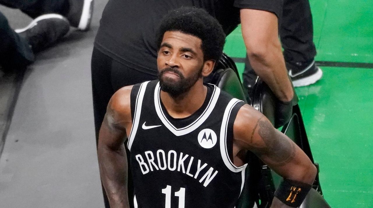 Kyrie chides fans after nearly being hit by bottle in Boston Newsday
