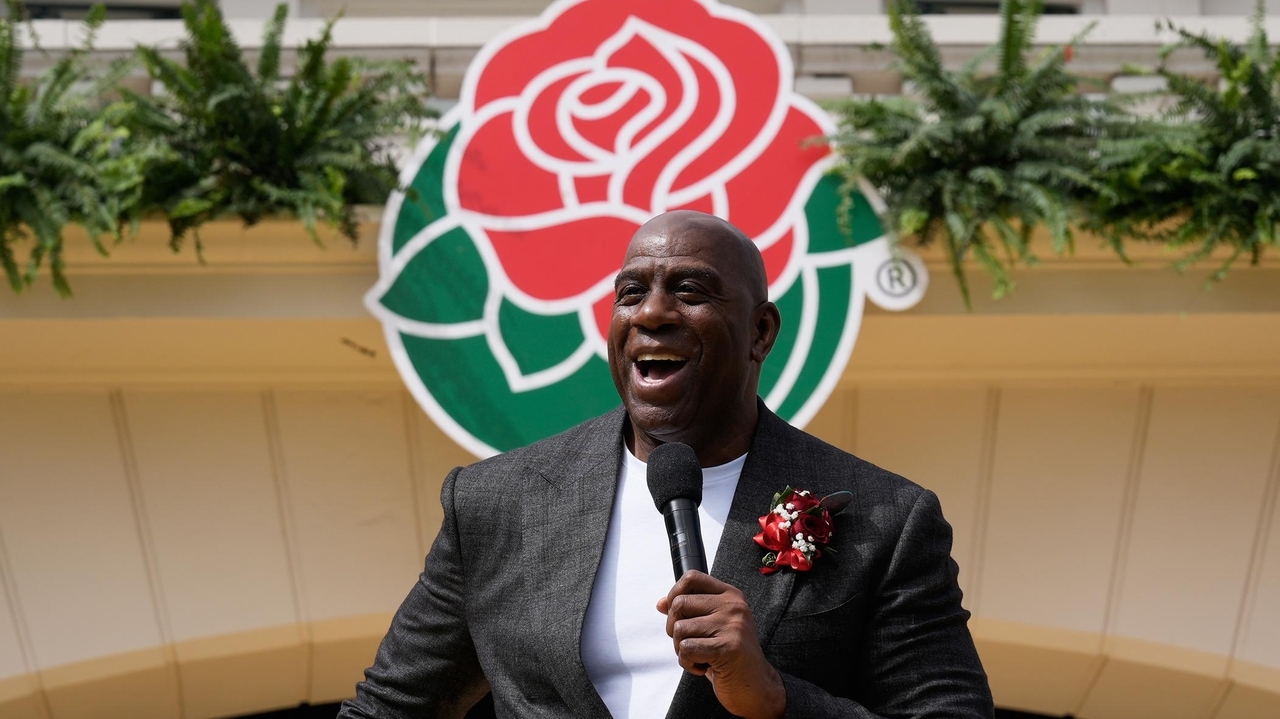 Magic Johnson to lead 137th Rose Parade as grand marshal - Newsday