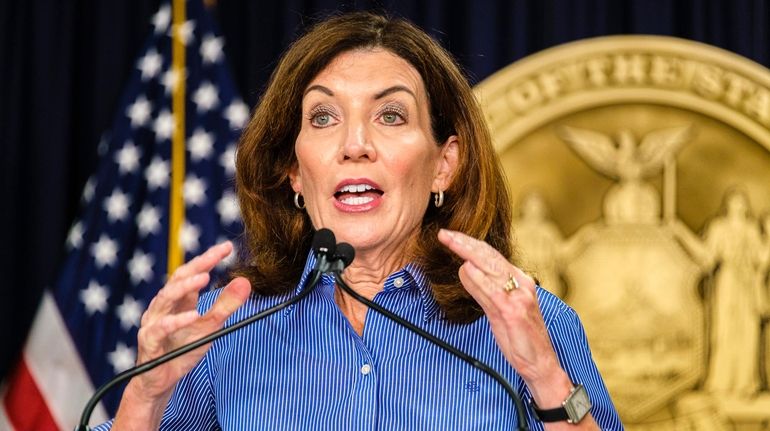 Gov. Kathy Hochul said Monday that New York will begin enforcing...