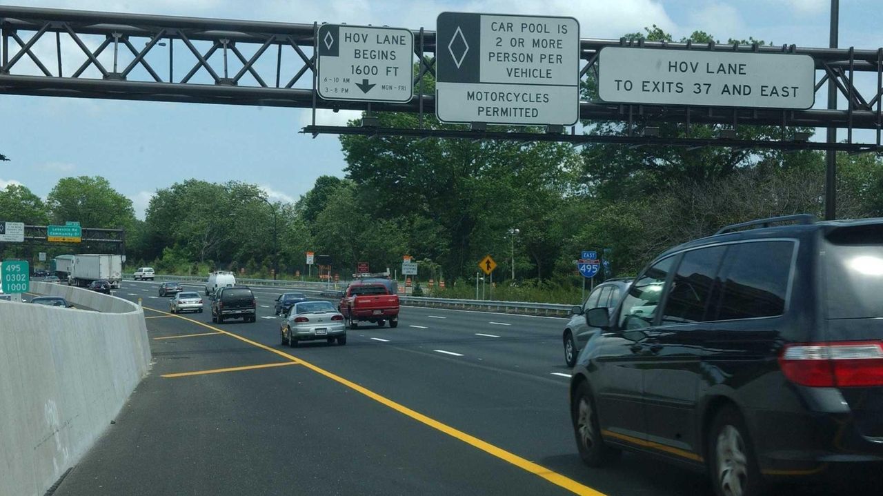 Just Sayin' HOV lane is still 55 mph Newsday