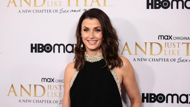 Bridget Moynahan attends HBO Max's premiere of "And Just Like...