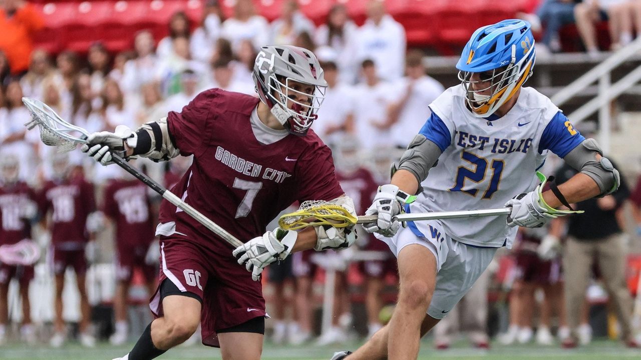 LI Class B boys lacrosse final Garden CityWest Islip photos Newsday